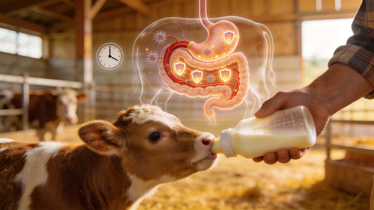 犊牛初乳免疫战：24小时黄金窗口期决定一生健康